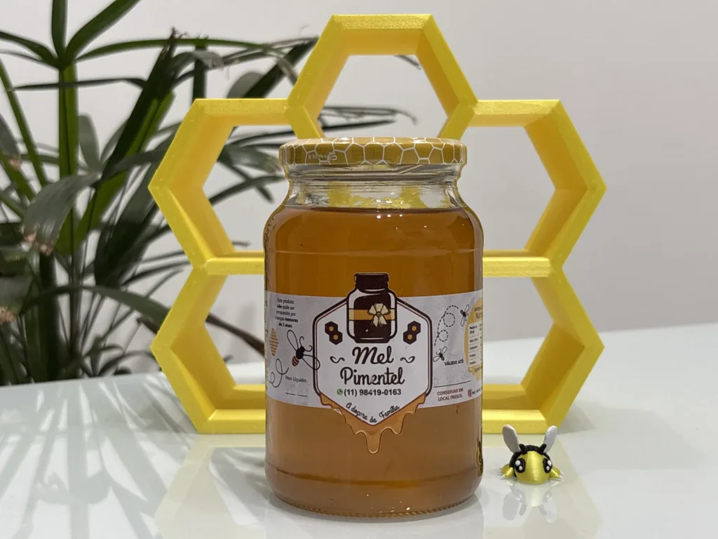 Mel Florada Cipó Uva Pote 720g Apiário Mel Pimentel