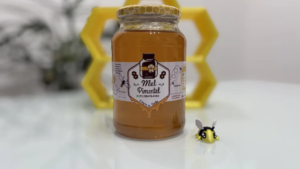 Mel Florada Cipó Uva Pote 720g Apiário Mel Pimentel