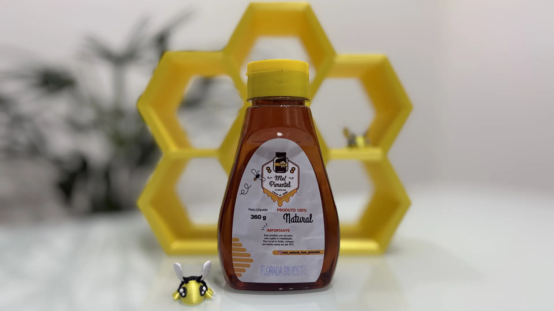 Mel Florada Silvestre Bisnaga 360g