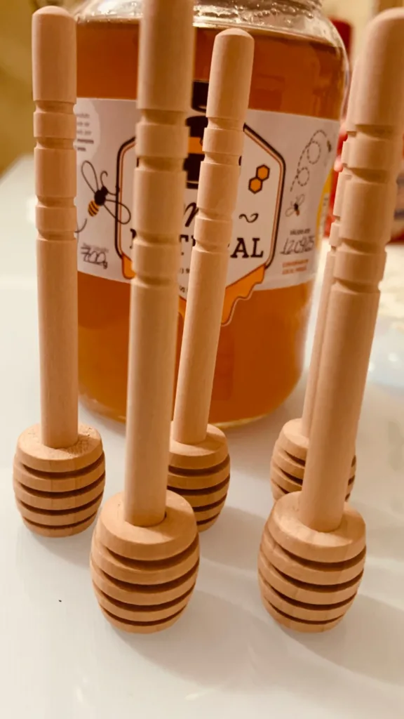 Pegador de Mel de madeira Apiário Mel Pimentel