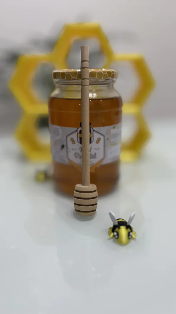 Pegador de Mel de madeira Apiário Mel Pimentel