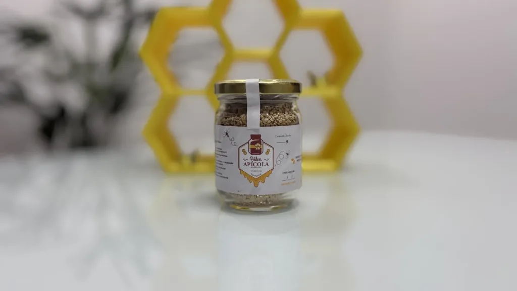 Pólen Apícola Pote 100g Apiário Mel Pimentel